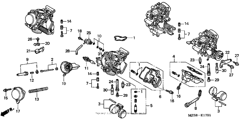 Carburetor (component parts)
