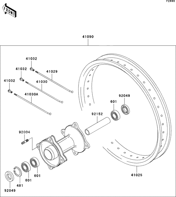 Optional parts(kx85-a3/a4)