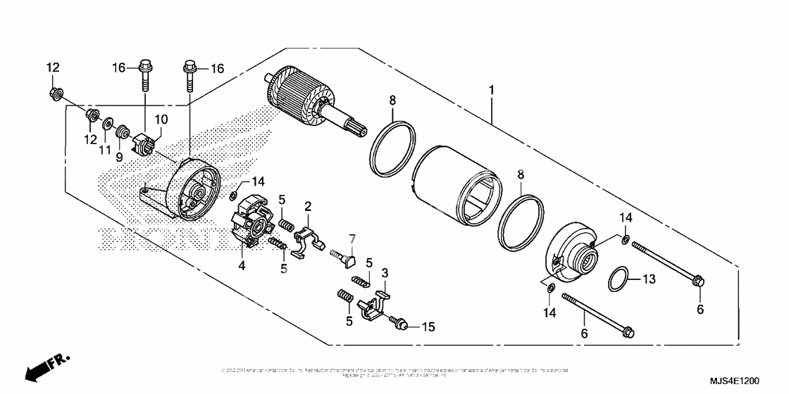 Стартер электрический