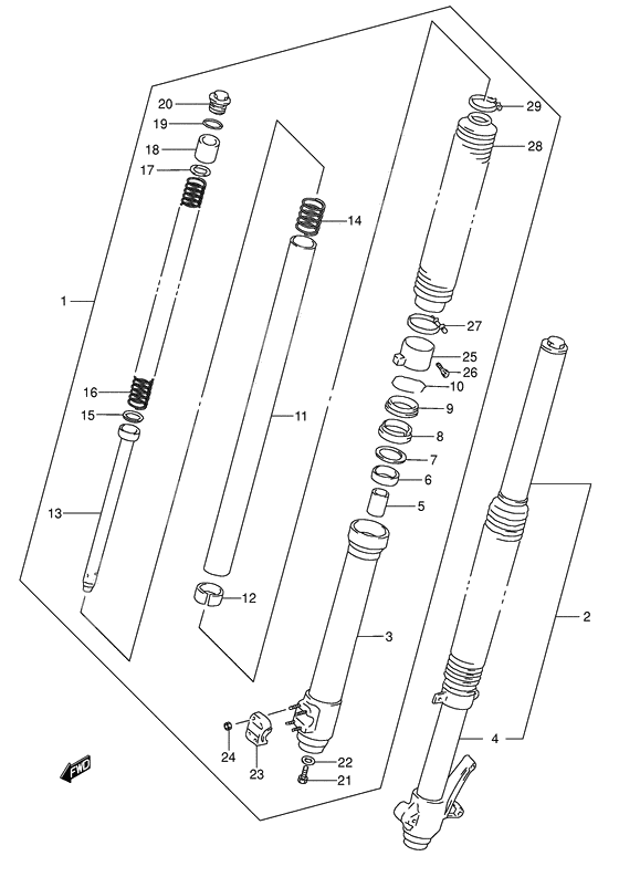 Front damper