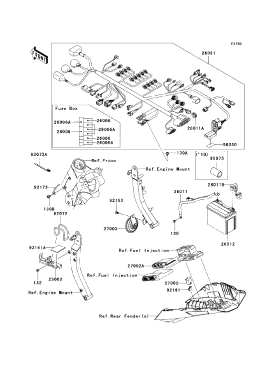 Chassis electrical equipment