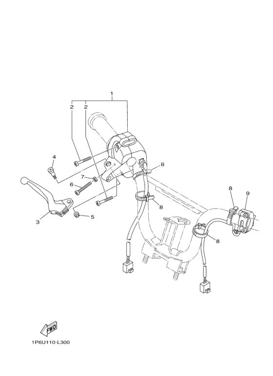 Пульт управления рулевой & Рычаг