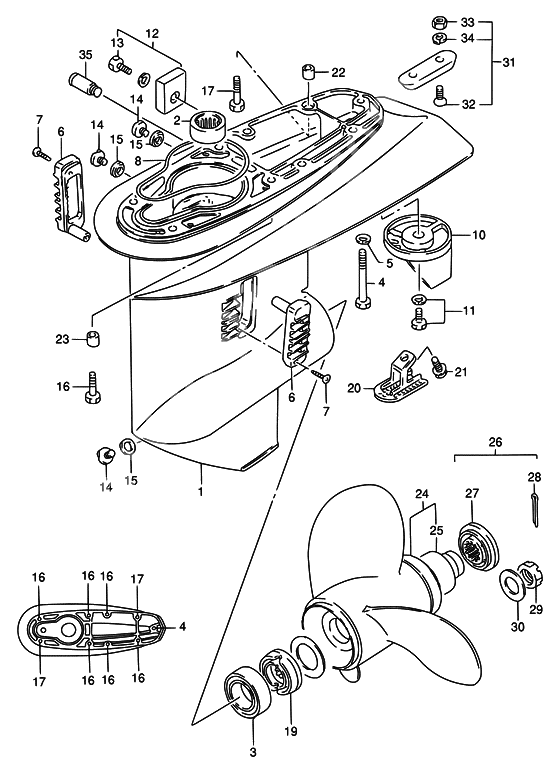 Gear case