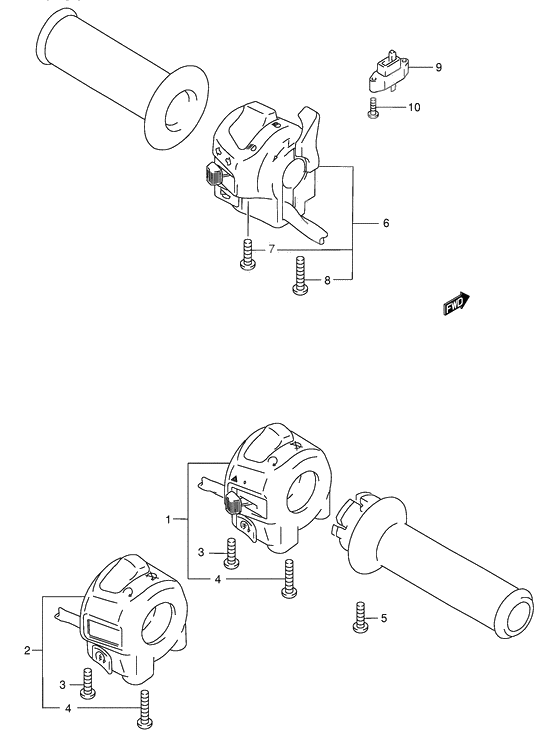 Handle switch              

                  Model k3