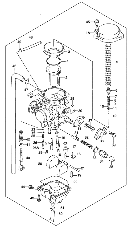 Carburetor assy