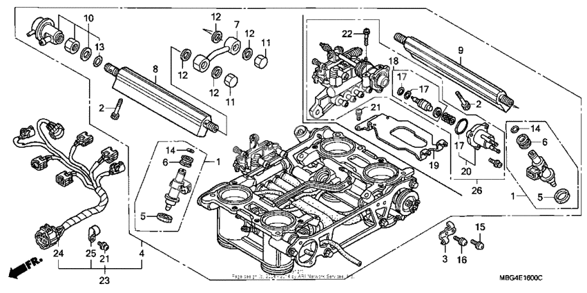 Throttle body assy.
