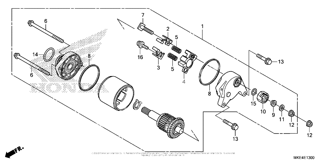 Стартер электрический