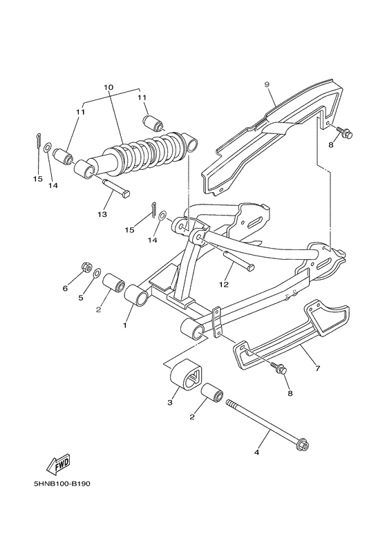 Rear arm & suspension