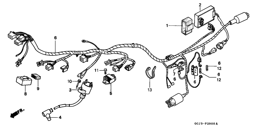 Wire harness/ ignition coil