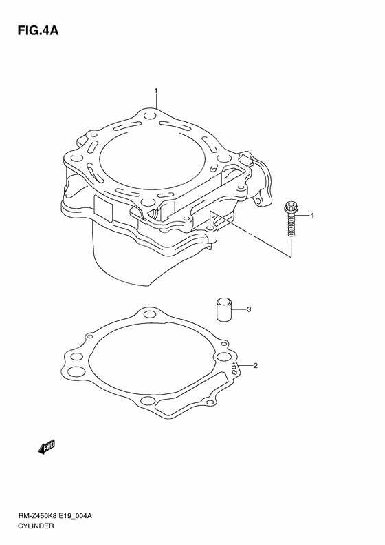 Cylinder              

                  Rm-z450l1