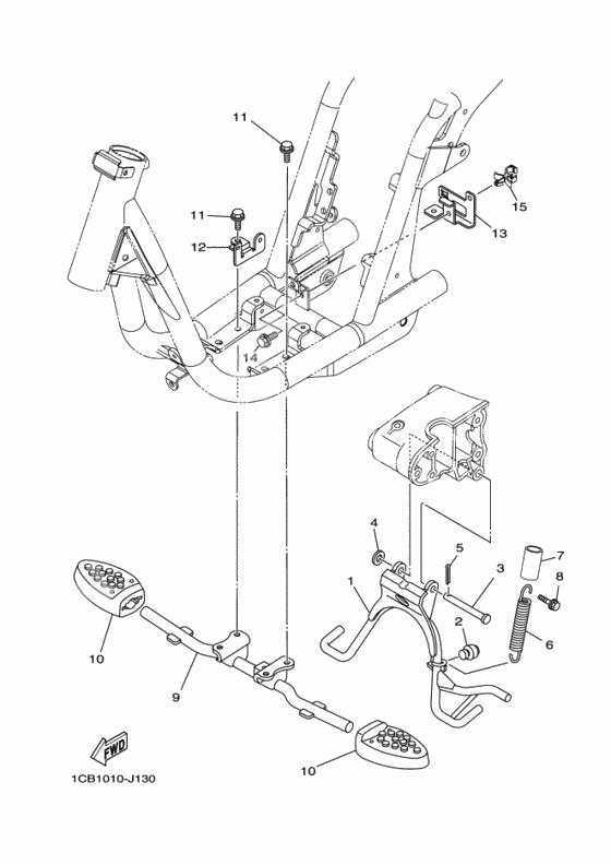 Stand, Footrest