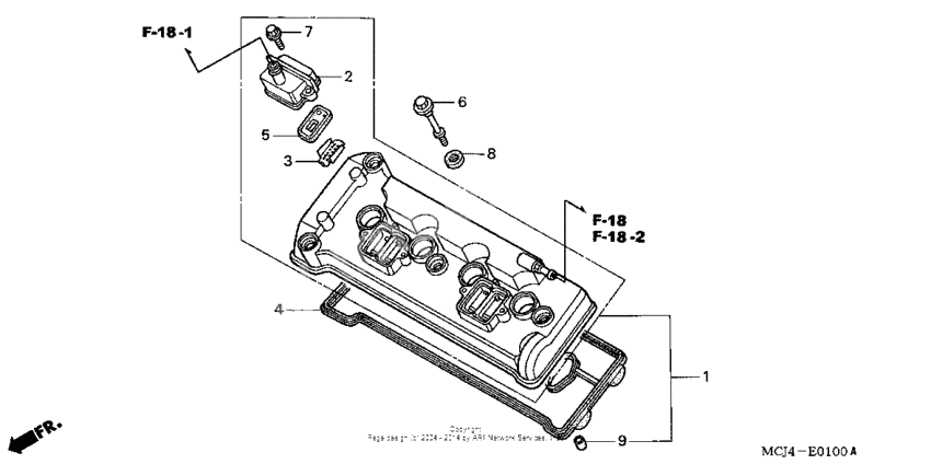 Cylinder head cover