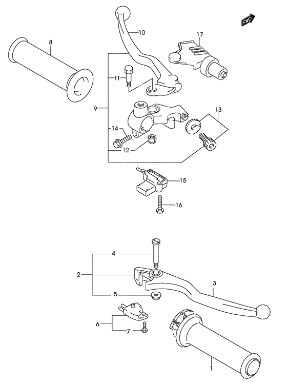 Handle lever              

                  Model k3