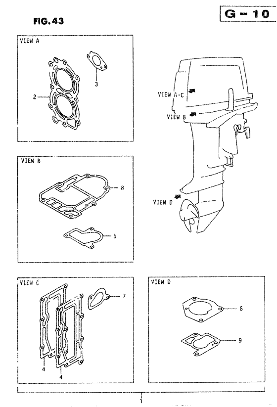 Opt gasket set