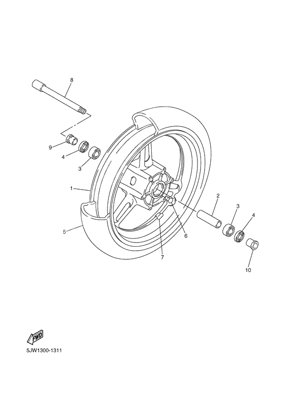 Front wheel