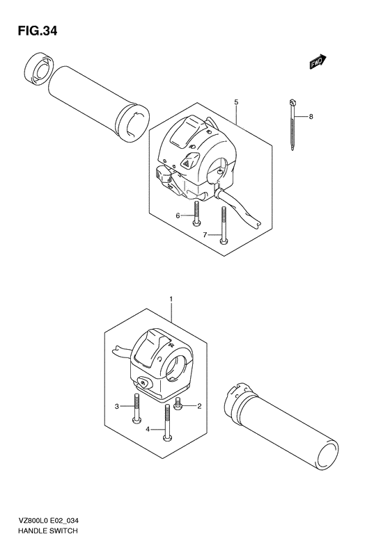 Handle switch