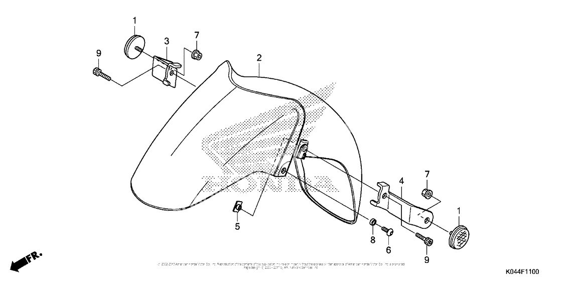 Переднее крыло