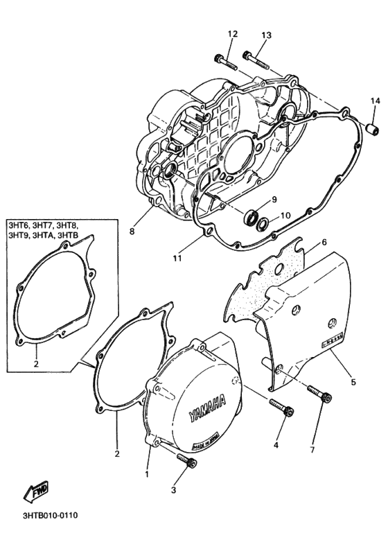 Crankcase cover