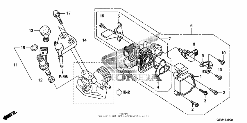 Throttle body