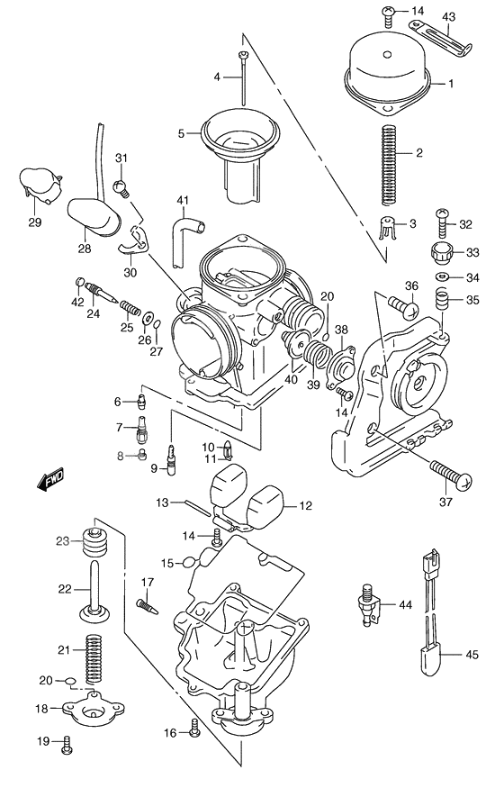 Carburetor assy              

                  Model w/x/y