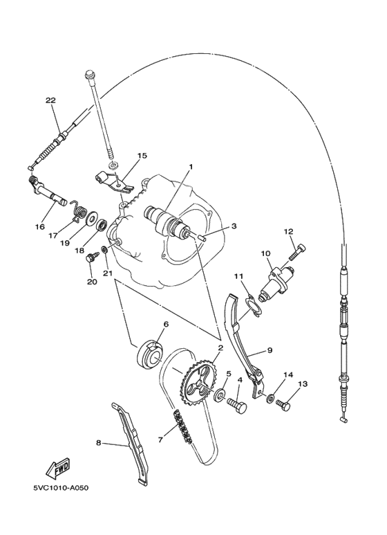 Counter Shaft, Chain