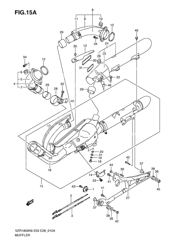 Muffler comp              

                  Model k8/k9