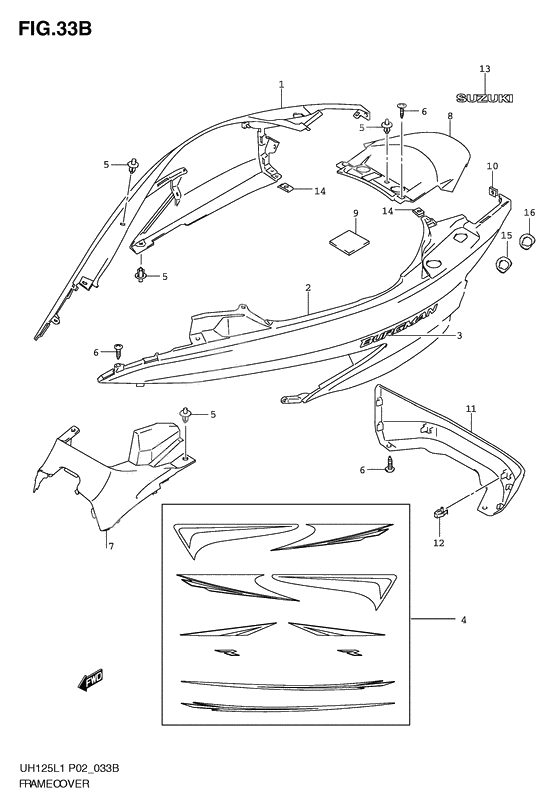 Frame cover              

                  Model racing p19