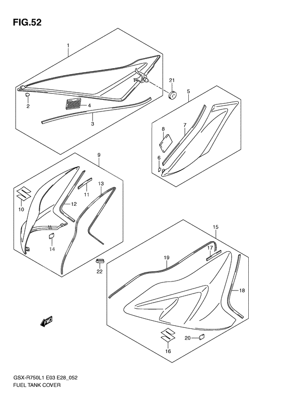 Fuel tank cover