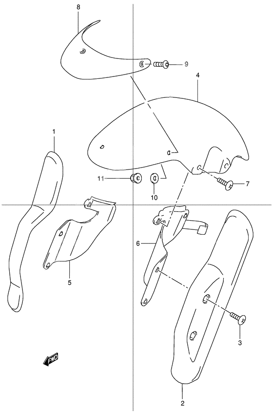 Front fender              

                  Model y