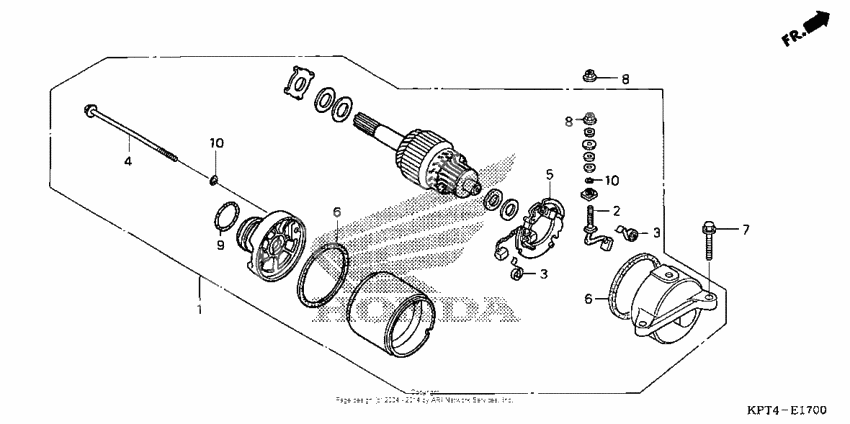 Starter motor