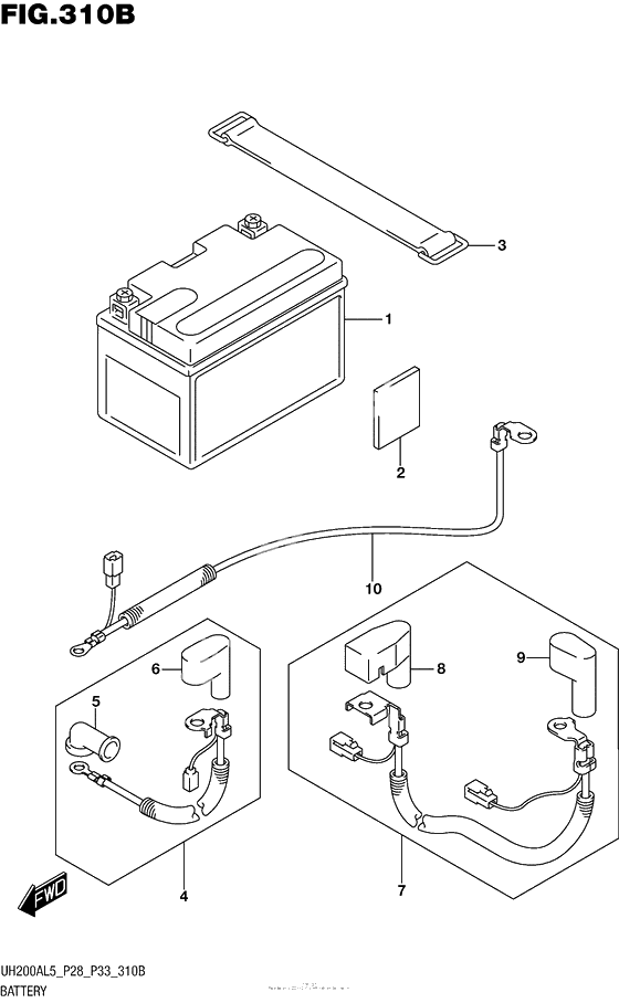 Аккумулятор (Uh200Al5 P33)