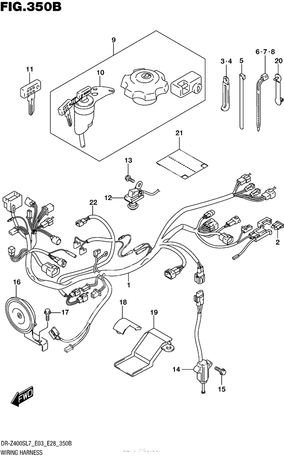 Wiring Harness (Dr-Z400Sl7 E28)