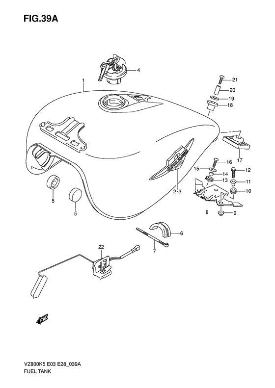 Tank fuel              

                  Model k7/k8