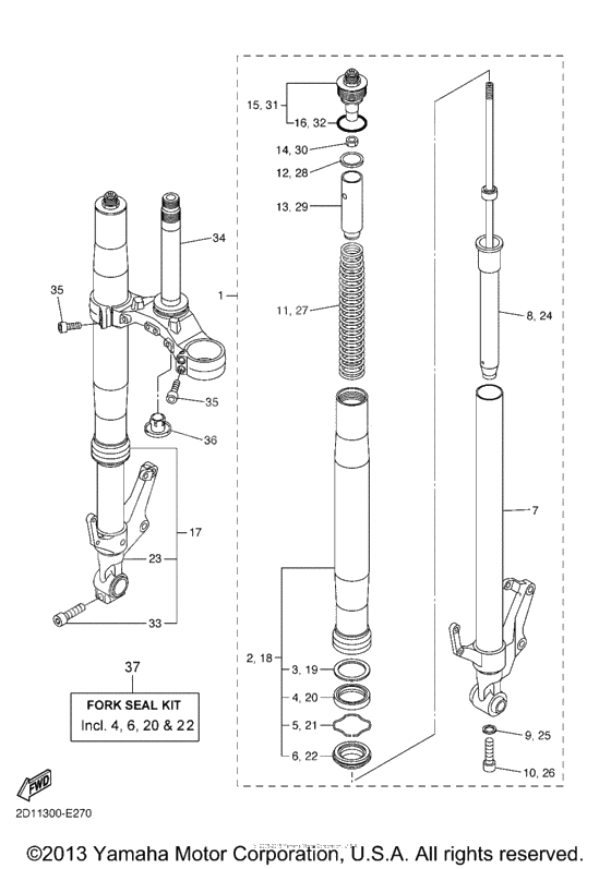 Front fork