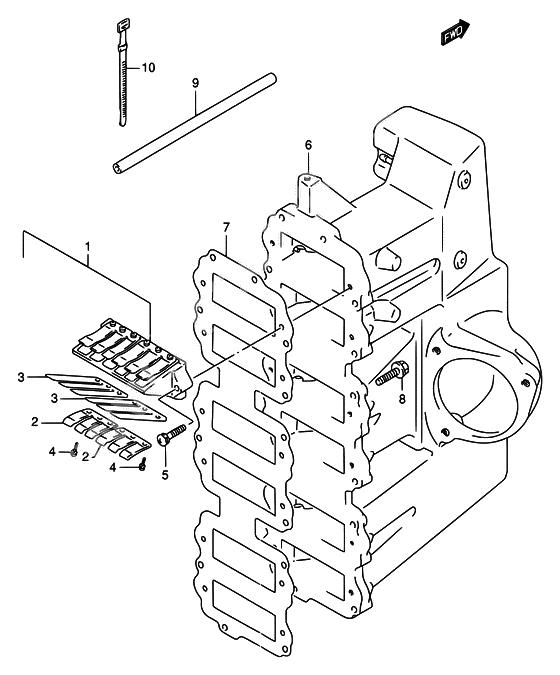 Inlet case