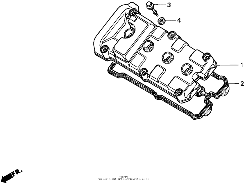Cylinder head cover