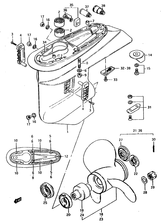 Gear case