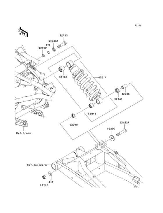 Suspension/shock absorber