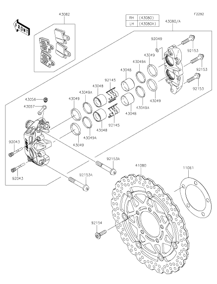 Front brake