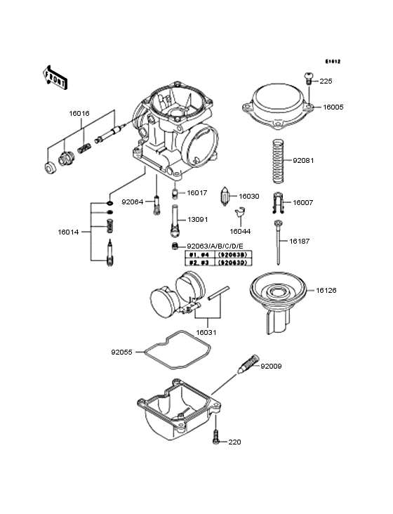 Carburetor parts