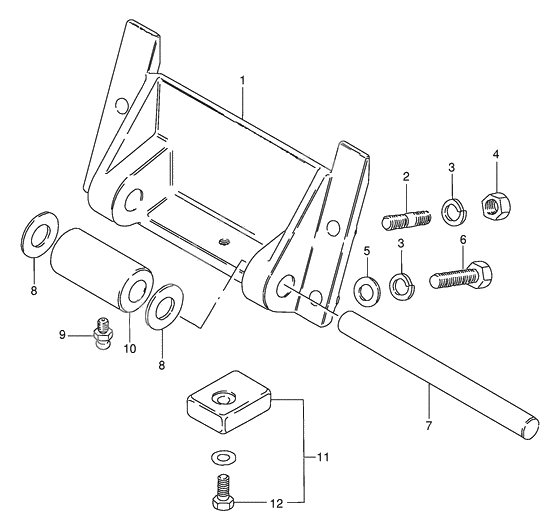 Cylinder support