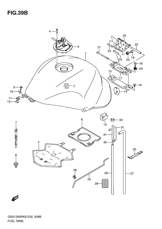 Tank fuel              

                  Model l0