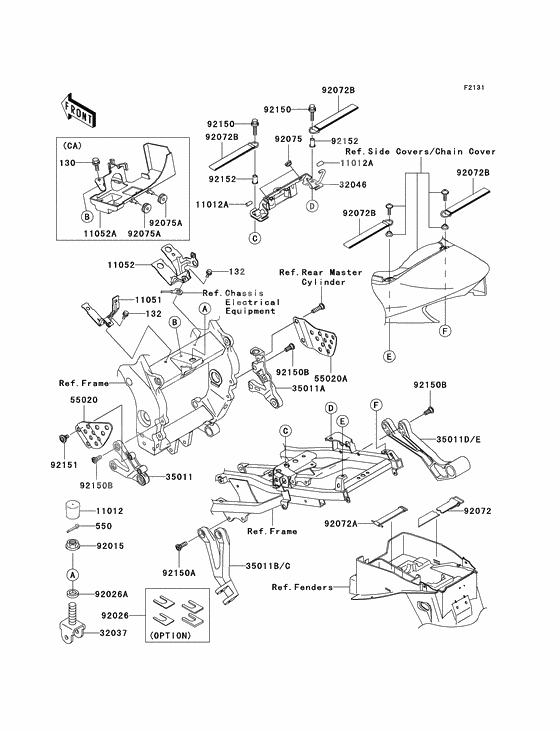 Frame fittings