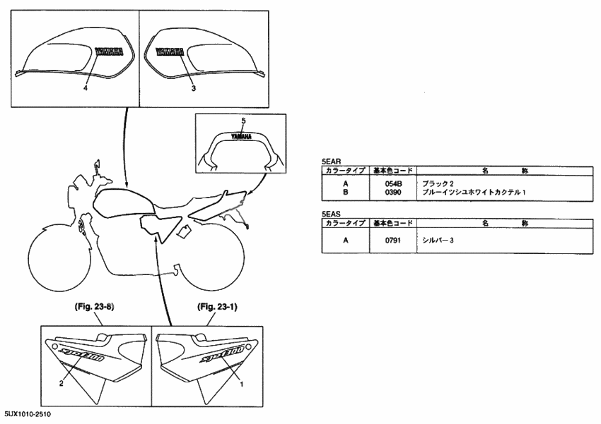 Graphic, emblem              

                  5EAR/5EAS