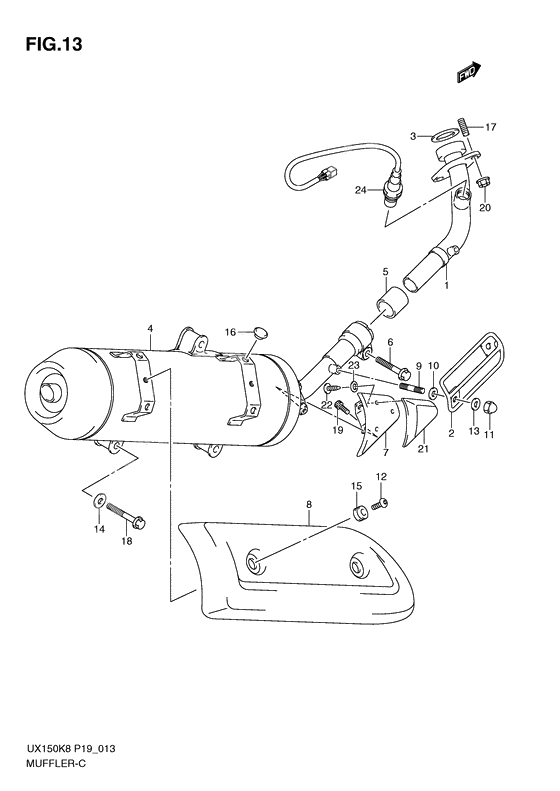 Muffler comp