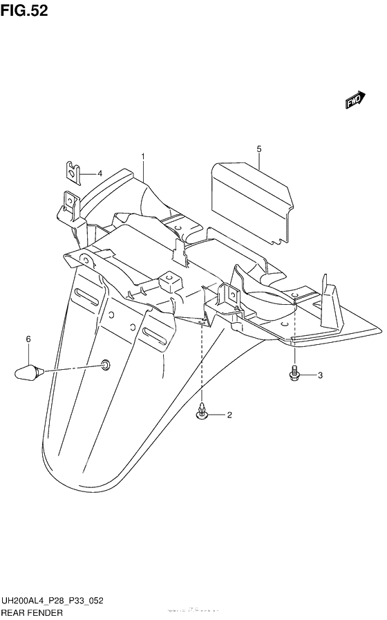 Заднее крыло