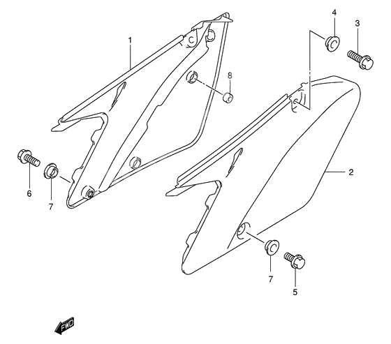 Frame cover              

                  Model k1/k2