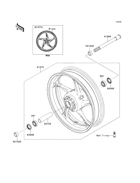 Front wheel