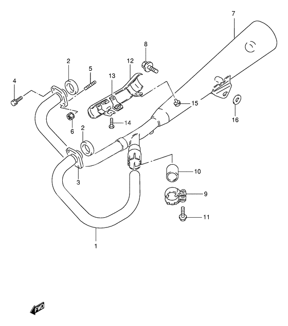 Muffler comp