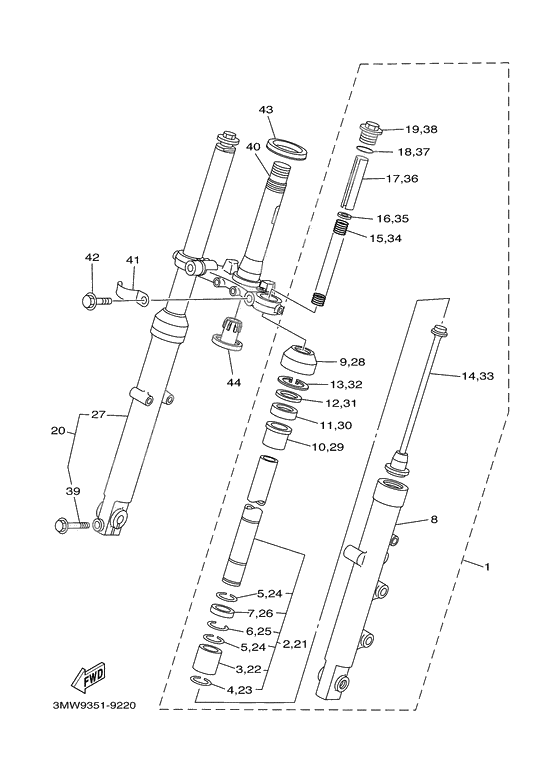 Front fork